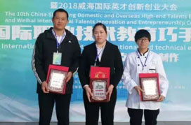 蓝海职业学校在国际职业技术教育巧手大