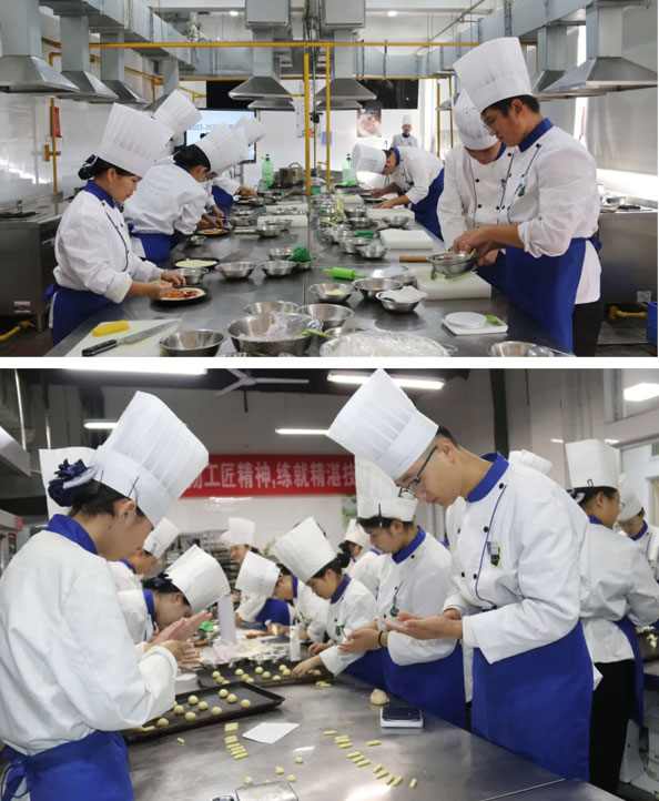 西餐烹饪系期中专业技能考核