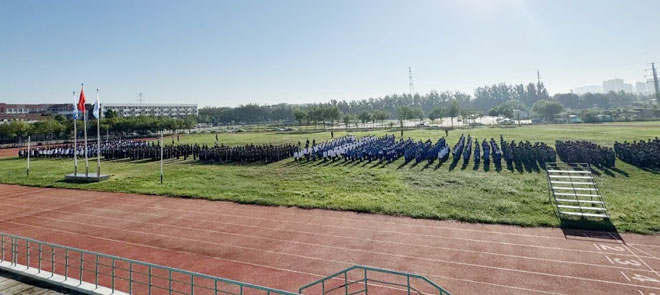 东营文化旅游学校2026年秋季开学升旗仪式